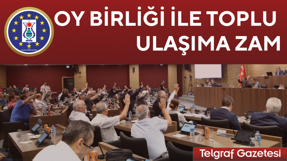 TOPLU ULAŞIMA ZAM YAPILDI