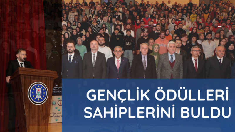 GENÇLİK ÖDÜLLERİ SAHİPLERİNİ BULDU